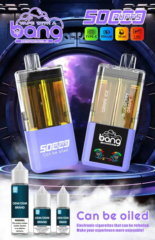 BANG 12flavoes B50000 Puffs Einweg-Vape