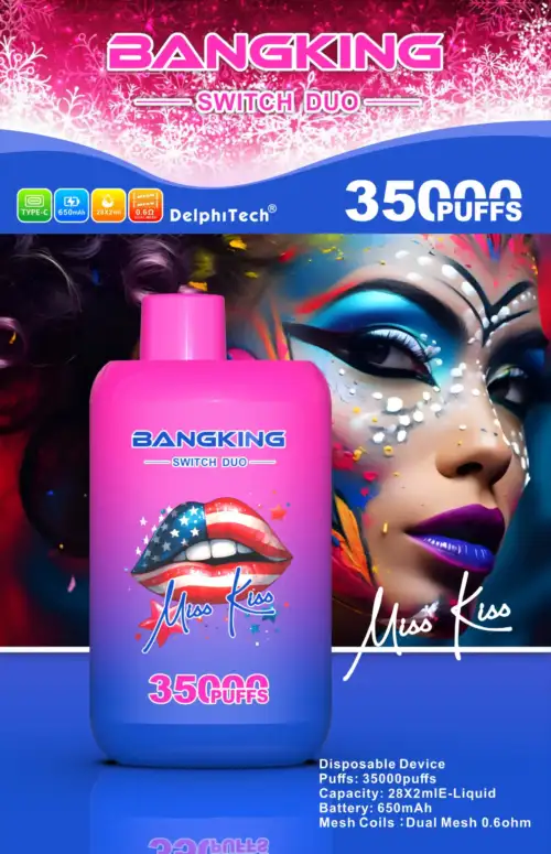 BANG KING 35000 PUFFS – Dual Flavor Vape