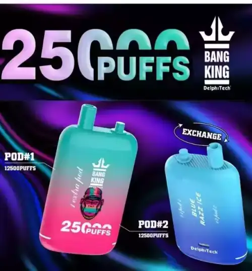 BANG King 25000 Puffs – Langanhaltender Genuss