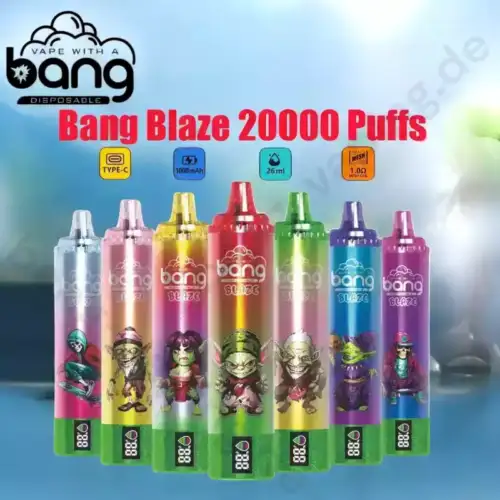 Bang Blaze 20000 Puffs Disposable Vape