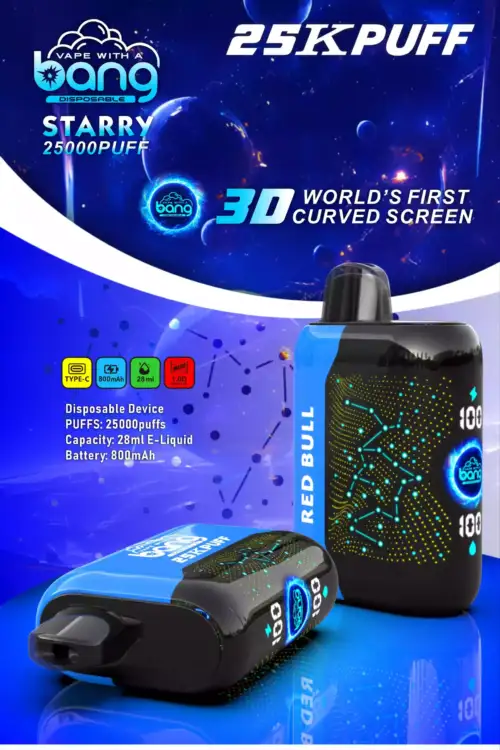 Bang STARRY 25000 Puffs – Vielseitiger Genuss